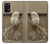S1386 Paper Sculpture Owl Case For Samsung Galaxy A32 5G
