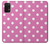 S2358 Pink Polka Dots Case For Samsung Galaxy A32 5G