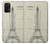 S3474 Eiffel Architectural Drawing Case For Samsung Galaxy A32 5G