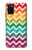 S2362 Rainbow Colorful Shavron Zig Zag Pattern Case For Samsung Galaxy A02s, Galaxy M02s