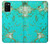 S2377 Turquoise Gemstone Texture Graphic Printed Case For Samsung Galaxy A02s, Galaxy M02s