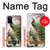 S2773 Peacock Chinese Brush Painting Case For Samsung Galaxy A02s, Galaxy M02s