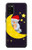 S2849 Cute Sleepy Owl Moon Night Case For Samsung Galaxy A02s, Galaxy M02s