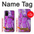 S2907 Purple Turquoise Stone Case For Samsung Galaxy A02s, Galaxy M02s