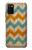 S3033 Vintage Wood Chevron Graphic Printed Case For Samsung Galaxy A02s, Galaxy M02s