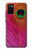 S3201 Pink Peacock Feather Case For Samsung Galaxy A02s, Galaxy M02s