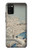 S3350 Utagawa Hiroshige Drum Bridge Yuhi Hill in Meguro Case For Samsung Galaxy A02s, Galaxy M02s