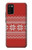 S3384 Winter Seamless Knitting Pattern Case For Samsung Galaxy A02s, Galaxy M02s