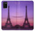 S3447 Eiffel Paris Sunset Case For Samsung Galaxy A02s, Galaxy M02s