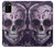 S3582 Purple Sugar Skull Case For Samsung Galaxy A02s, Galaxy M02s