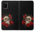 S3753 Dark Gothic Goth Skull Roses Case For Samsung Galaxy A02s, Galaxy M02s