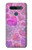 S3710 Pink Love Heart Case For LG K51S