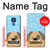 S2669 Cute Dog Paws Bones Cartoon Case For Motorola Moto G Play (2021)