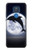 S3510 Dolphin Moon Night Case For Motorola Moto G Play (2021)