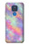S3706 Pastel Rainbow Galaxy Pink Sky Case For Motorola Moto G Play (2021)