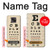 S2502 Eye Exam Chart Decorative Decoupage Poster Case For Motorola Moto G Power (2021)
