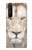 S2399 White Lion Face Case For Sony Xperia 1 III