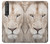 S2399 White Lion Face Case For Sony Xperia 1 III