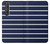 S2767 Navy White Striped Case For Sony Xperia 1 III