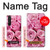 S2943 Pink Rose Case For Sony Xperia 1 III