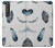 S3085 Feather Paint Pattern Case For Sony Xperia 1 III