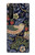 S3791 William Morris Strawberry Thief Fabric Case For Sony Xperia 1 III