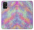 S3706 Pastel Rainbow Galaxy Pink Sky Case For Samsung Galaxy A32 4G