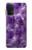 S3713 Purple Quartz Amethyst Graphic Printed Case For Samsung Galaxy A32 4G