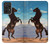 S0934 Wild Black Horse Case For Samsung Galaxy A52, Galaxy A52 5G