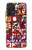 S1923 Hanafuda Japanese Flower Card Case For Samsung Galaxy A52, Galaxy A52 5G