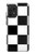 S2492 Black and White Check Case For Samsung Galaxy A52, Galaxy A52 5G