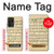 S2504 Vintage Music Sheet Case For Samsung Galaxy A52, Galaxy A52 5G