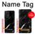 S2895 Black Marble Graphic Printed Case For Samsung Galaxy A52, Galaxy A52 5G