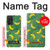 S3286 Banana Fruit Pattern Case For Samsung Galaxy A52, Galaxy A52 5G