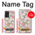 S3688 Floral Flower Art Pattern Case For Samsung Galaxy A52, Galaxy A52 5G