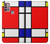 S0157 Composition Red Blue Yellow Case For Motorola Moto G30, G20, G10