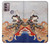 S2496 Japan Art Utagawa Kuniyoshi Tamatori Case For Motorola Moto G30, G20, G10