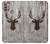 S2505 Reindeer Head Old Wood Texture Graphic Case For Motorola Moto G30, G20, G10