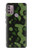 S2877 Green Snake Skin Graphic Printed Case For Motorola Moto G30, G20, G10
