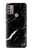 S2895 Black Marble Graphic Printed Case For Motorola Moto G30, G20, G10