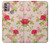 S3037 Pretty Rose Cottage Flora Case For Motorola Moto G30, G20, G10