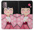 S3042 Japan Girl Hina Doll Kimono Sakura Case For Motorola Moto G30, G20, G10