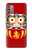 S3045 Japan Good Luck Daruma Doll Case For Motorola Moto G30, G20, G10