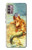 S3184 Little Mermaid Painting Case For Motorola Moto G30, G20, G10