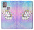 S3256 Cute Unicorn Cartoon Case For Motorola Moto G30, G20, G10