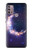 S3324 Crescent Moon Galaxy Case For Motorola Moto G30, G20, G10