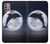 S3510 Dolphin Moon Night Case For Motorola Moto G30, G20, G10