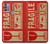 S3552 Vintage Fragile Label Art Case For Motorola Moto G30, G20, G10