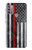 S3687 Firefighter Thin Red Line American Flag Case For Motorola Moto G30, G20, G10