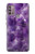S3713 Purple Quartz Amethyst Graphic Printed Case For Motorola Moto G30, G20, G10